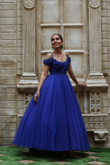 Royal Blue Gown